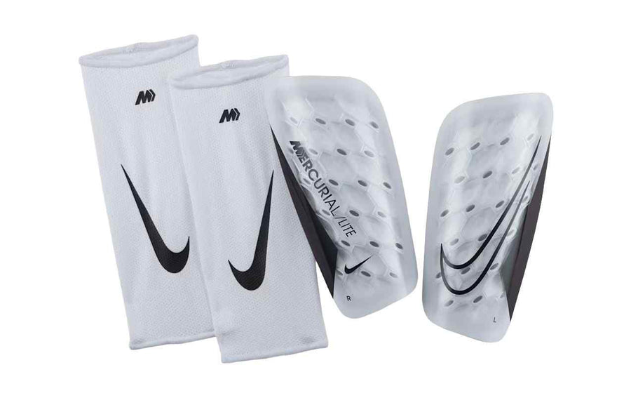 NIKE chienbeinschoner Mercurial Lite Weiss S