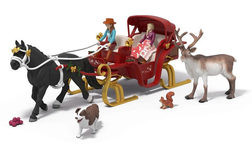 Schleich Horse Club Weihnachtliche Schlittenfahrt