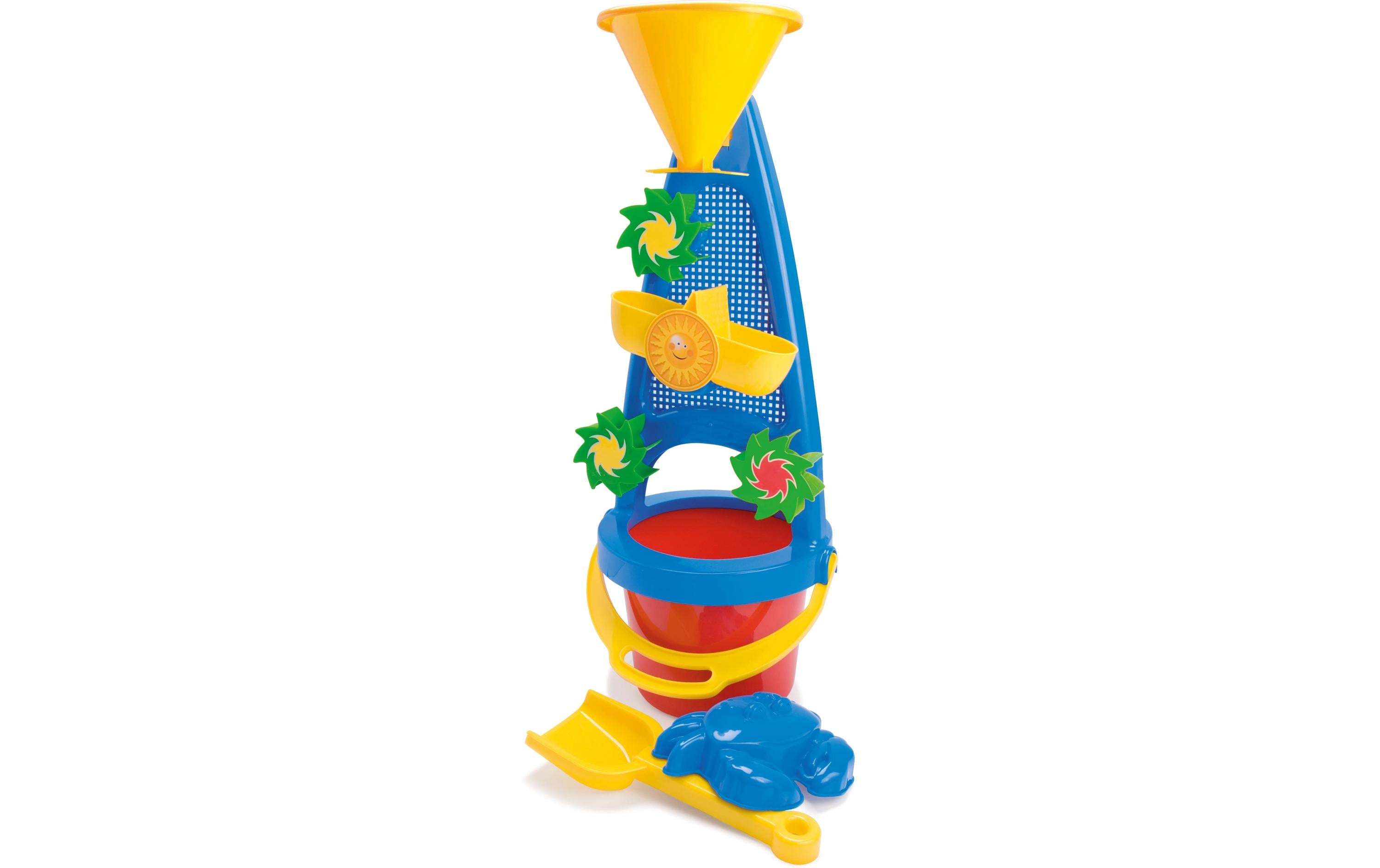 dantoy Classic Sand-Wassermühlen-Eimer-Set 4 Teile