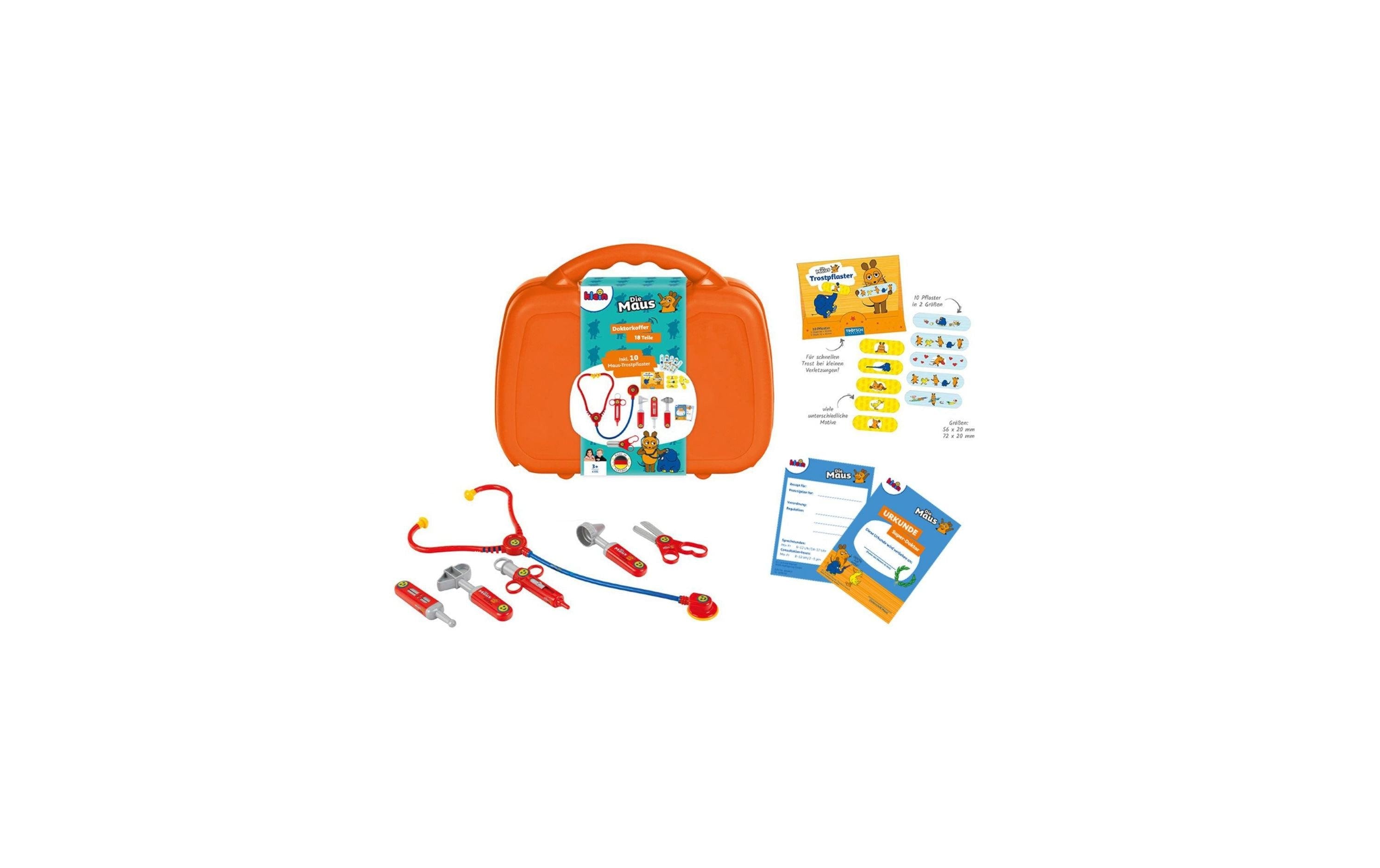 Klein-Toys Arztkoffer Die Maus Arztkoffer mittel
