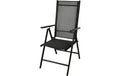 FTM Campingstuhl Schwarz 56X65X103,5cm
