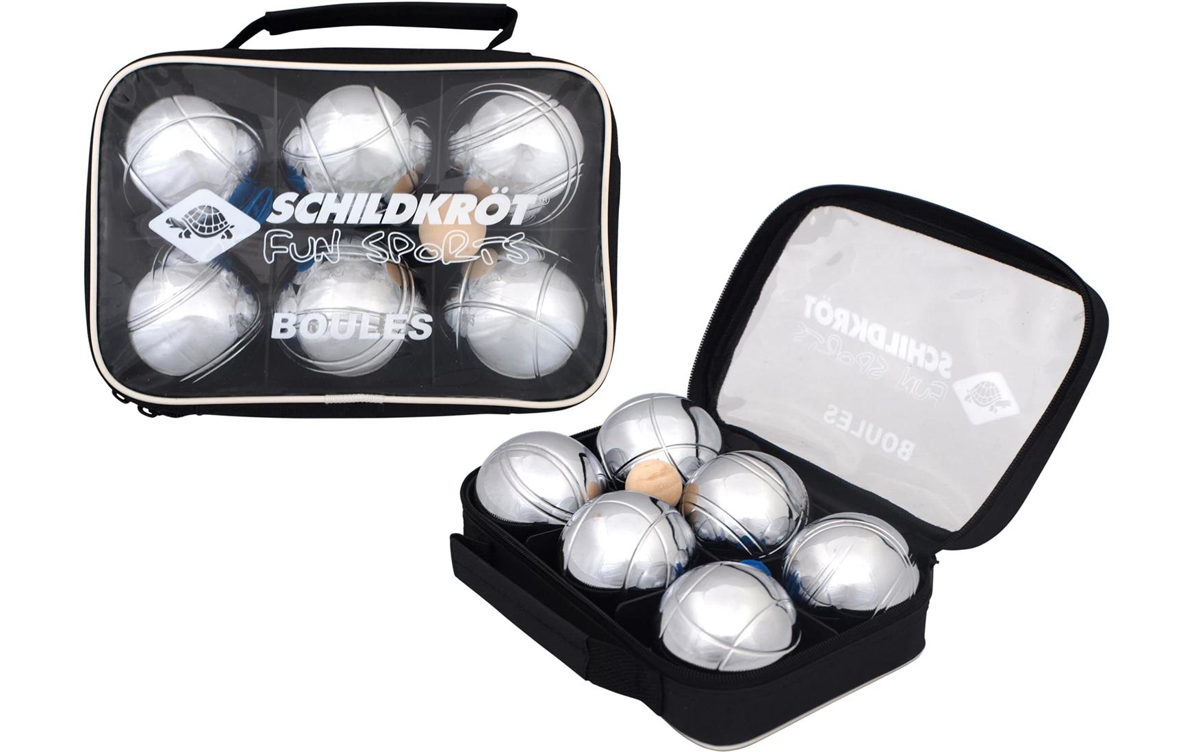 Schildkröt Funsports Boule / Boccia Set mit Stahlkugeln