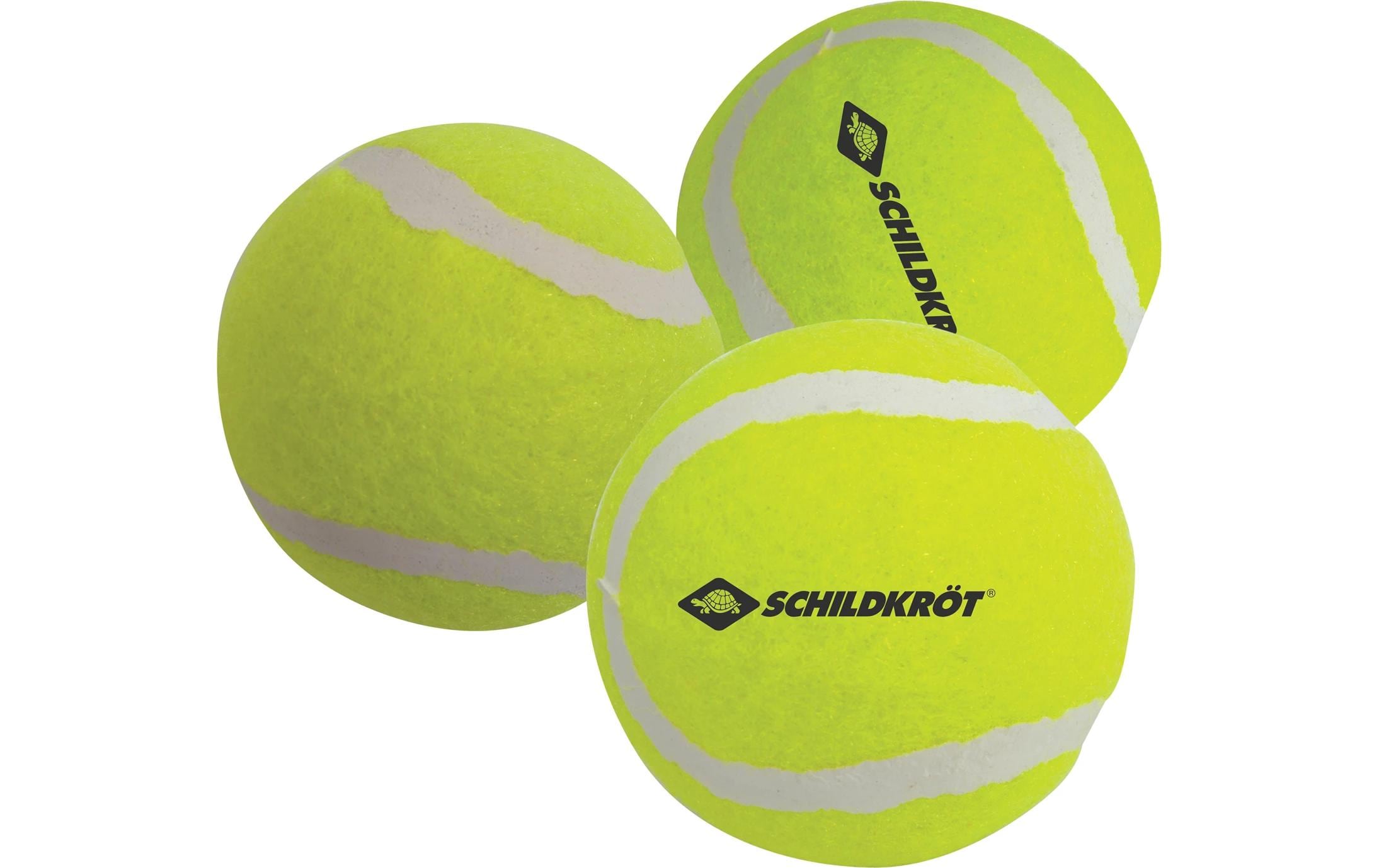 Schildkröt Funsports Schildkröt Tennisbälle 3er Polybag Gelb
