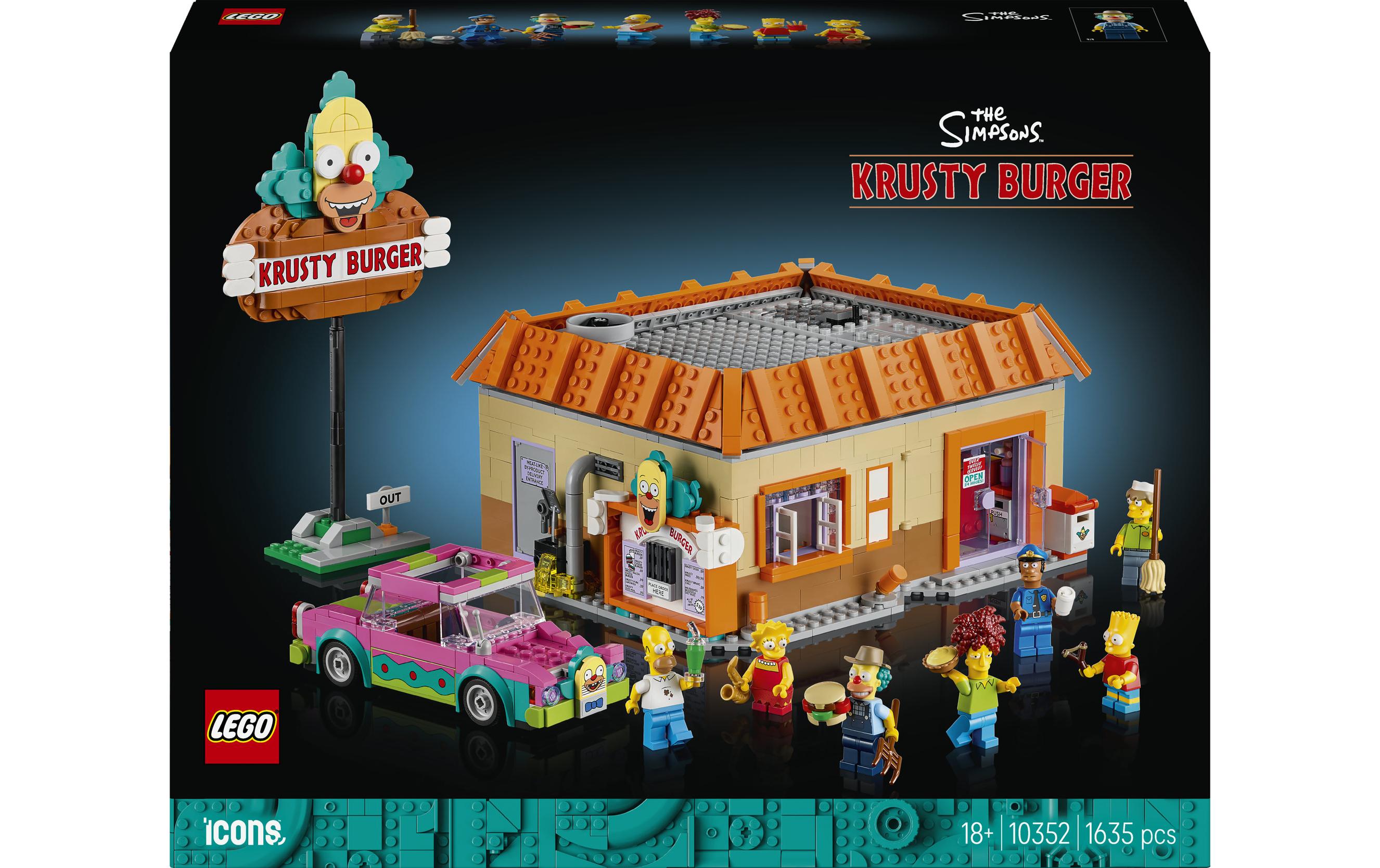 LEGO® Icons The Simpsons: Krusty Burger 10352