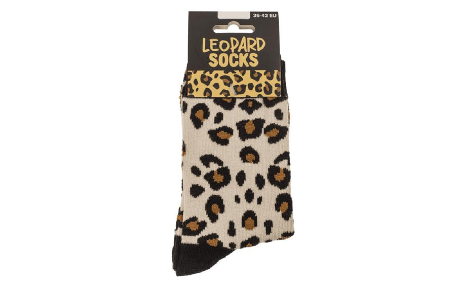 Trendcompany Socken Leopard Grösse 36-42