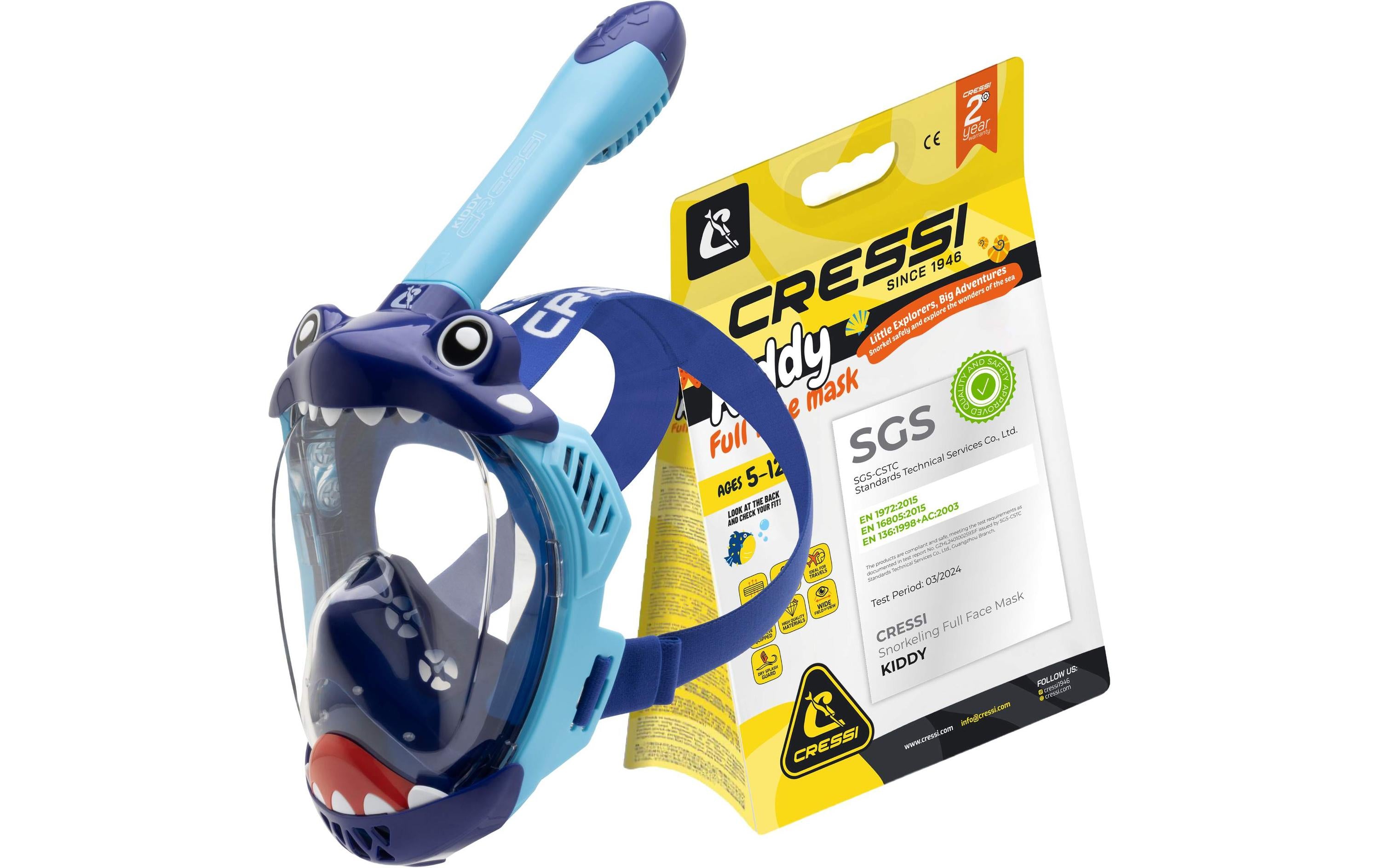 KIDDY KIDS FULL FACE MASK