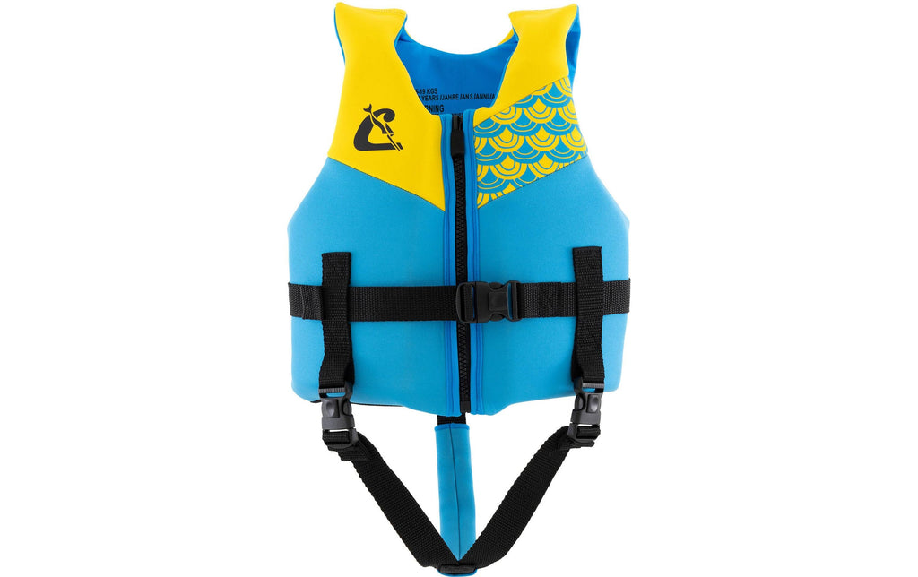 FROGGY SWIM VEST AZURE/YELLOW