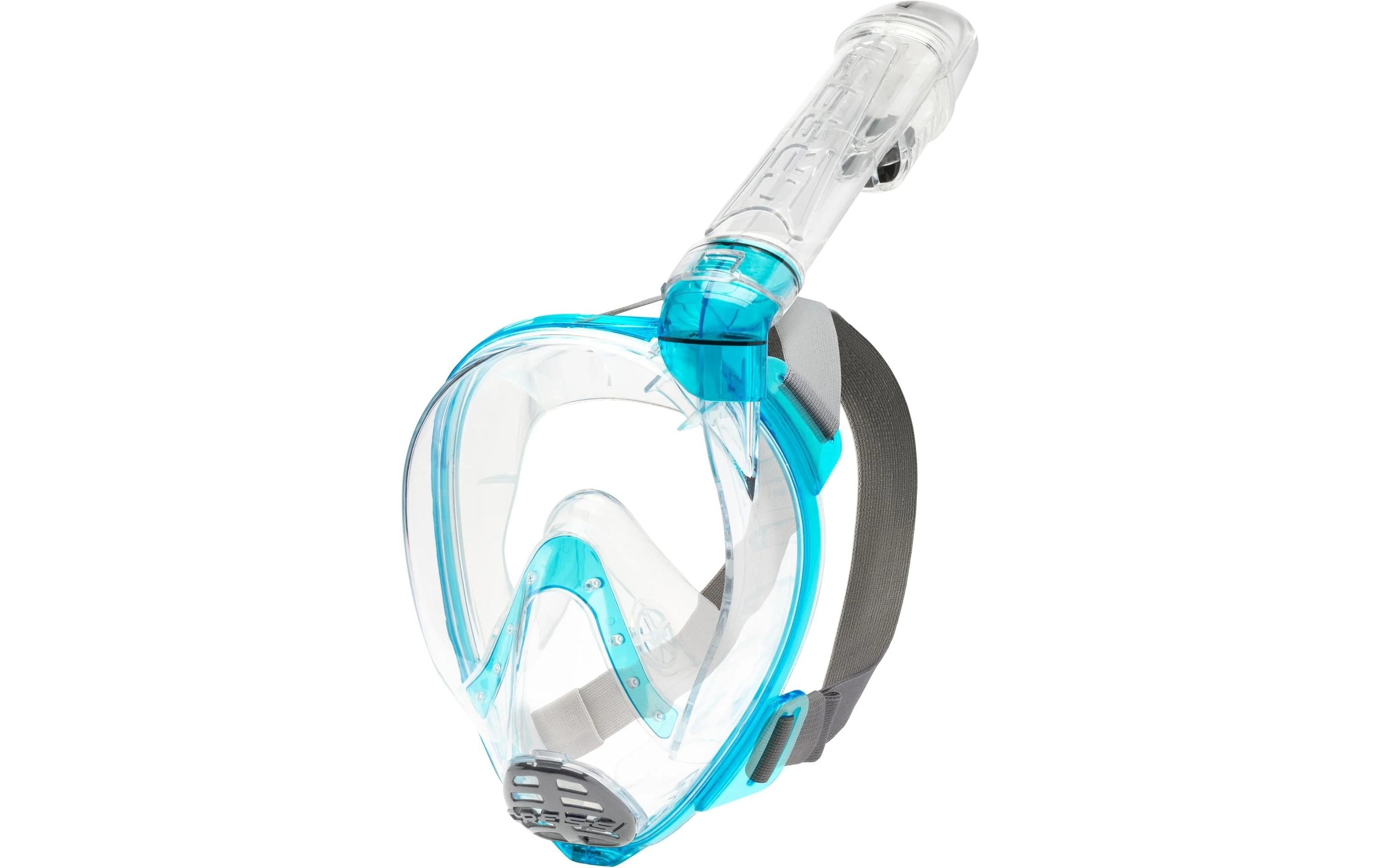 BARON JUNIOR FULL FACE MASK CLEAR/AQUAMARINE XS