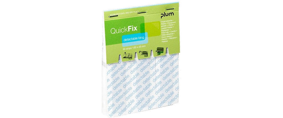 PLUM Detectable long Pflaster Refill 30 Stück