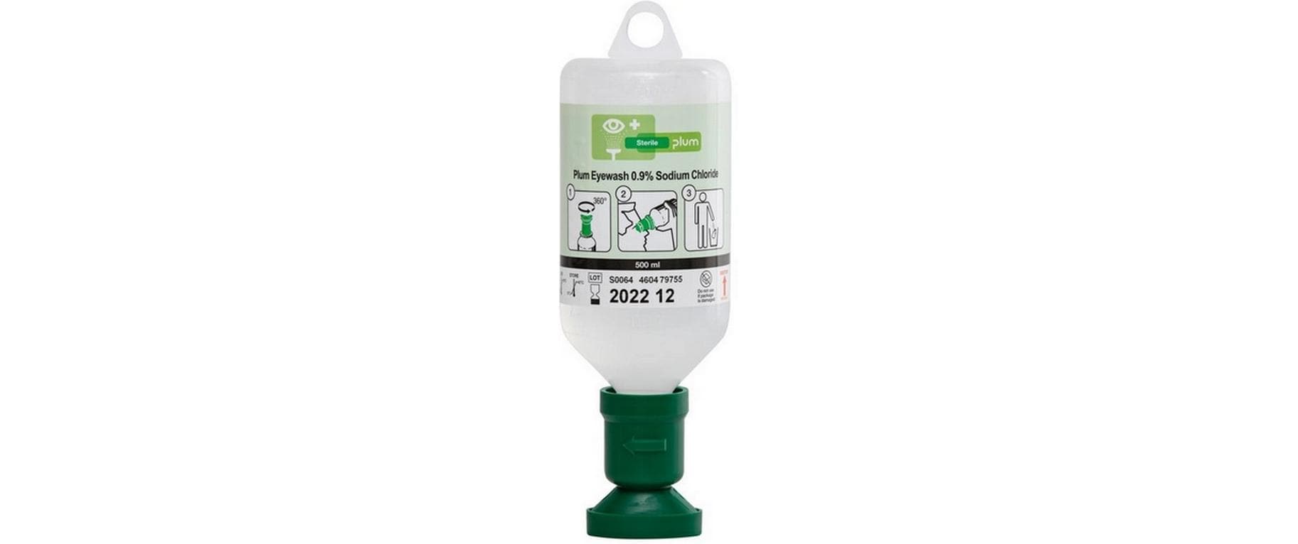 PLUM PLUM Augenspülung NaCl 0.9% 500 ml