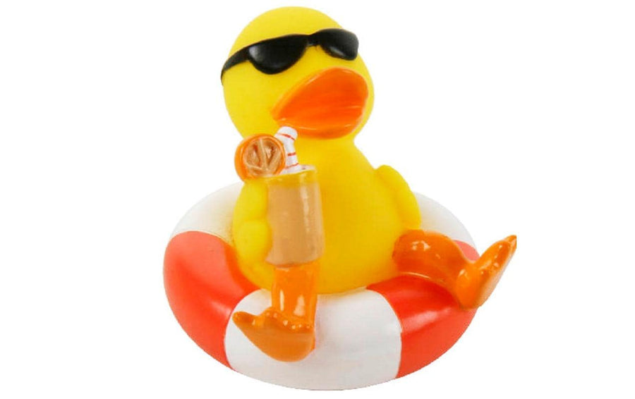 Trendcompany Badeente Schwimmring
