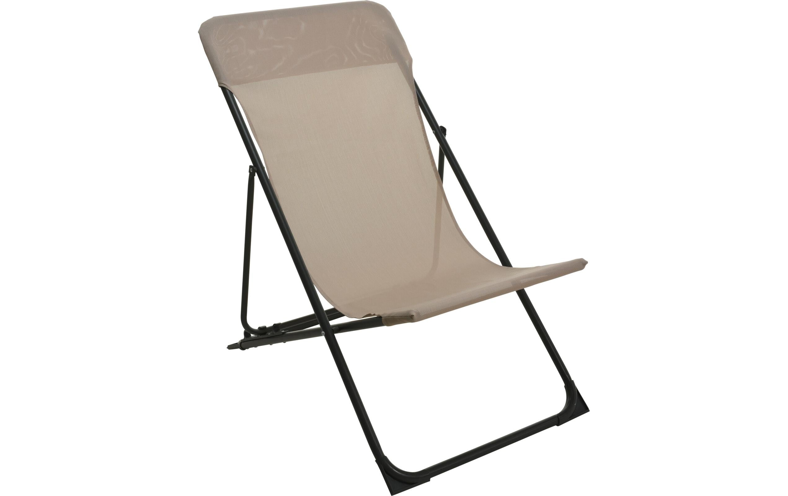FTM Campingstuhl Beige aus Baumwolle - Leicht und tragbar Garten & Outdoor > Gartenmöbel > Gartenstühle FTM