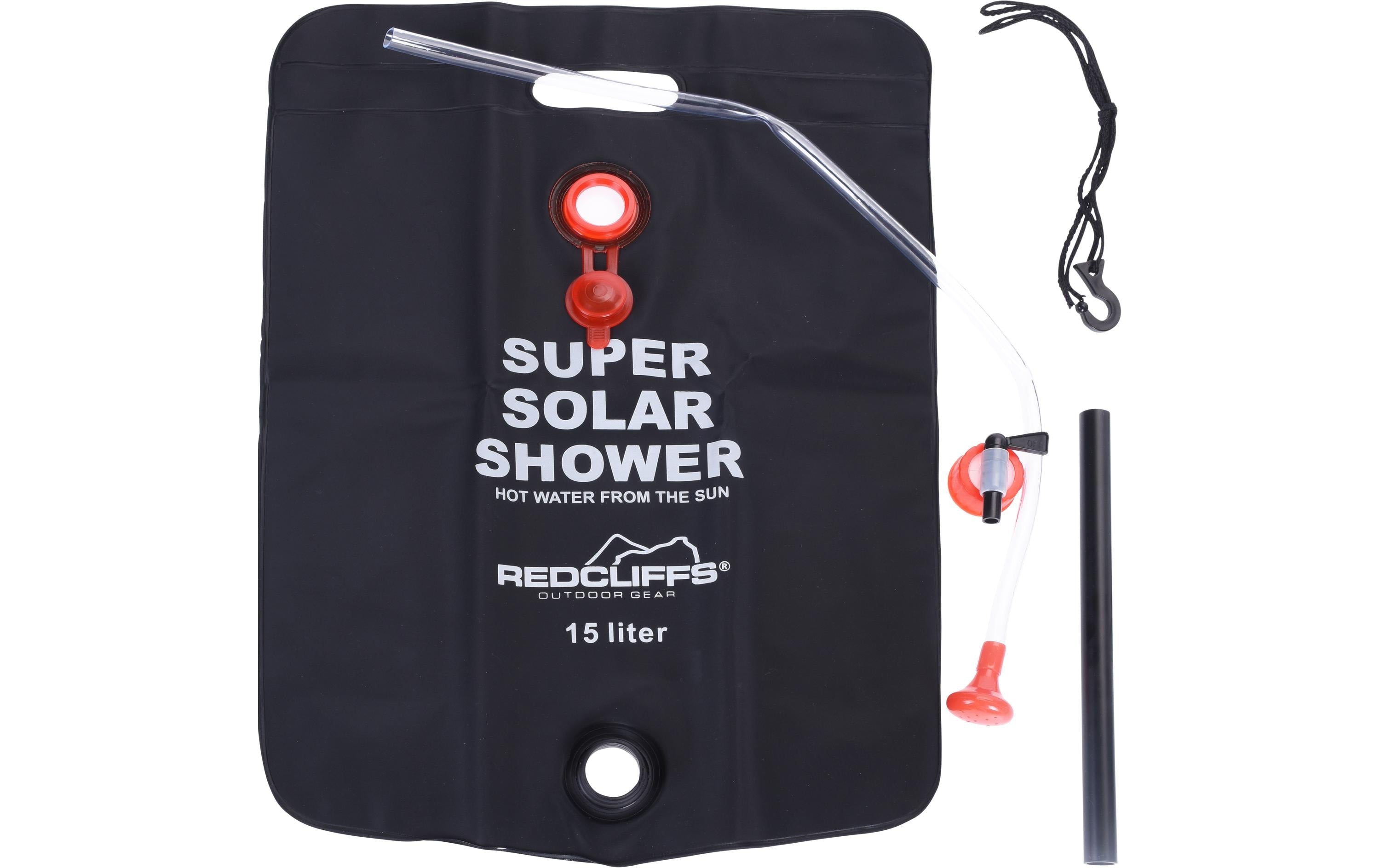 FTM Camping Dusche 15L Schwarz PVC tragbar für Outdoor Sport & Freizeit > Camping > Camping Zubehör FTM