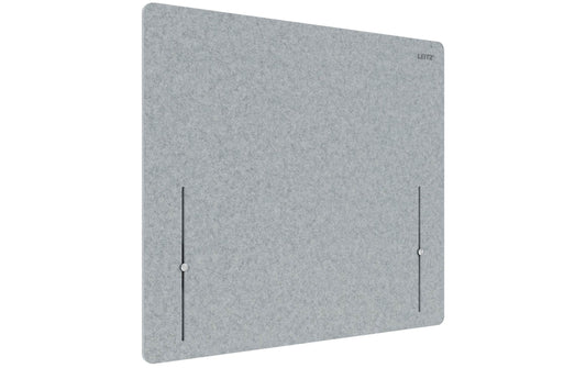 Leitz Ergo höhenverstellbare Tischtrennwand 80x70m, grau