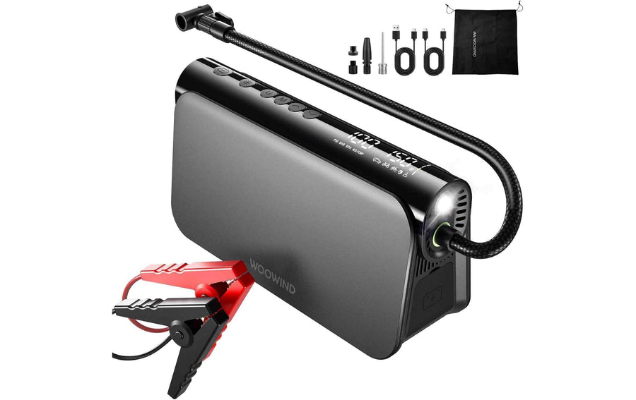 Woowind 3-in-1 Luftpumpe Bora Plus, 2-150 PSI, 65 W