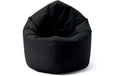 Sitzsack Runder 2 in 1 300 l Polyester Schwarz Lumaland