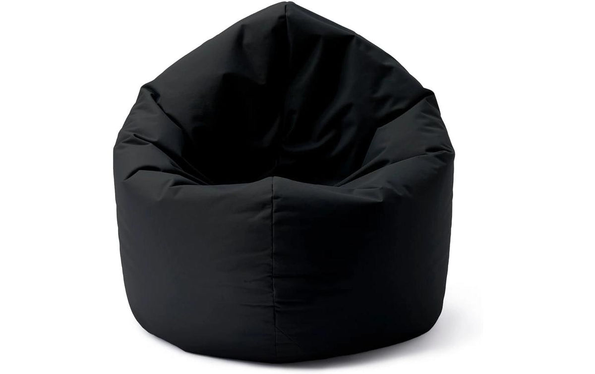 Sitzsack Runder 2 in 1 300 l Polyester Schwarz Lumaland