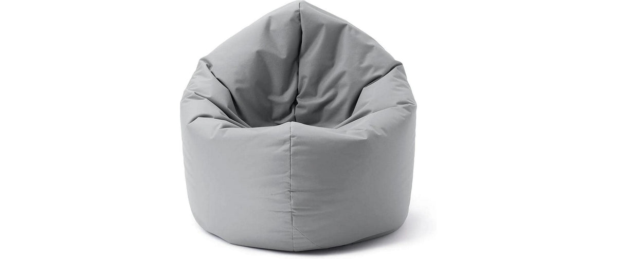 Sitzsack Rund 2 in 1 300l Hellgrau Lumaland