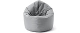 Lumaland Sitzsack Rund 2 in 1 – Hellgrau, 300 l