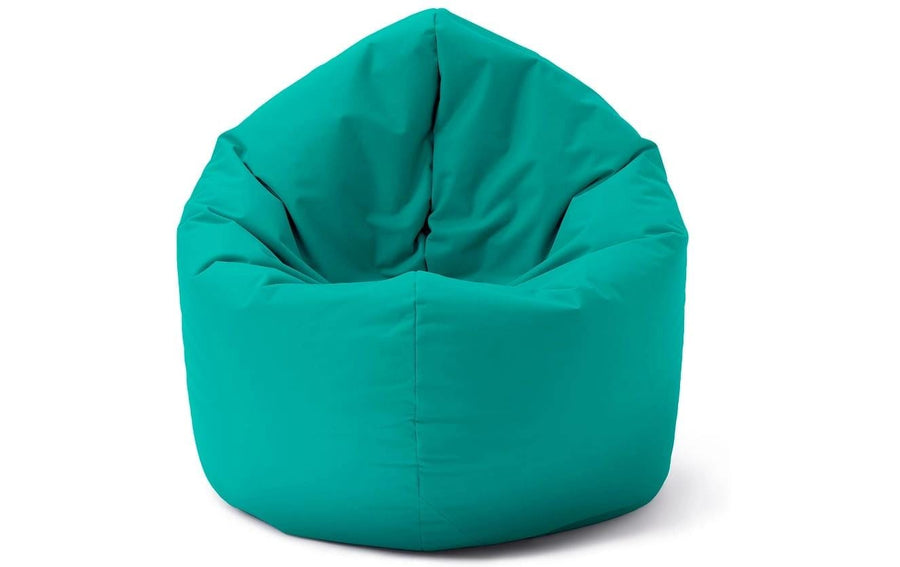 Lumaland Runder Sitzsack 2 in 1, Polyester (PES), /Türkis