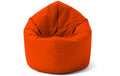 Sitzsack Rund 2 in 1 300 l Polyester Orange Lumaland