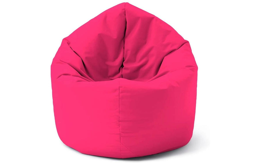 Runder Sitzsack 2 in 1, 300 l Polyester, Rosa Lumaland