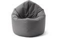 Sitzsack Rund 2 in 1 300 l Polyester Grau