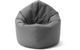 Sitzsack Lumaland Rund 2 in 1, 300 l, Grau