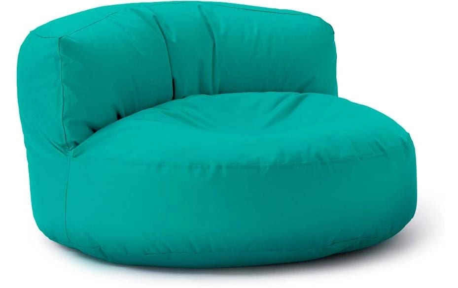 Lumaland Sitzsack-Sofa, Polyester (PES), Türkis