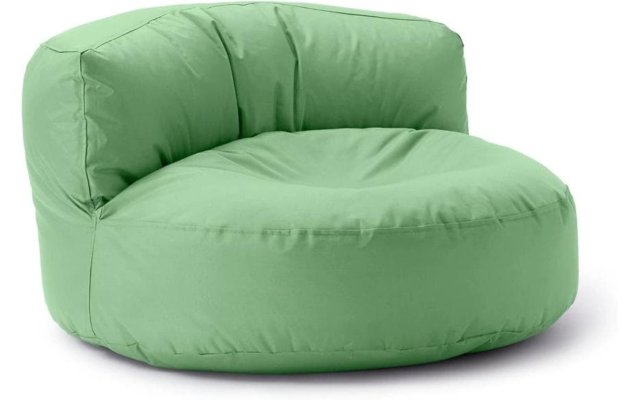 Lumaland Sitzsack-Sofa, Polyester (PES)/Textil, Hellgrün