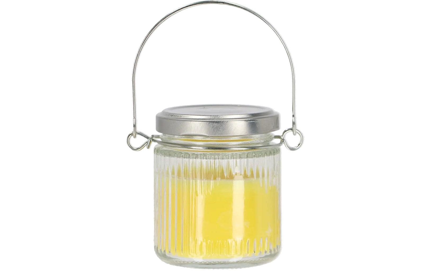 Esschert Citronella Kerze im Glas-Hänger Gelb