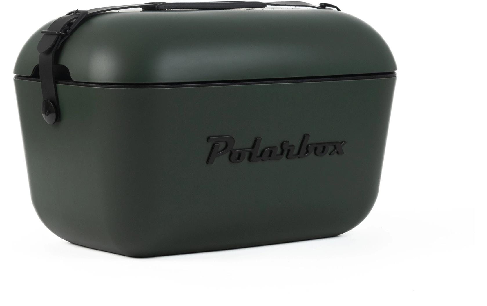 Polarbox Retro Cooler Waldgrün - Schwarz 12l