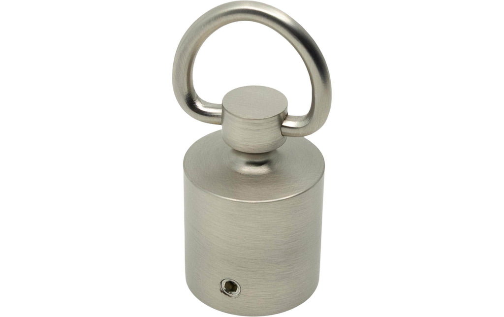 Meister Seilendkappe/Haken 30 mm Nickel