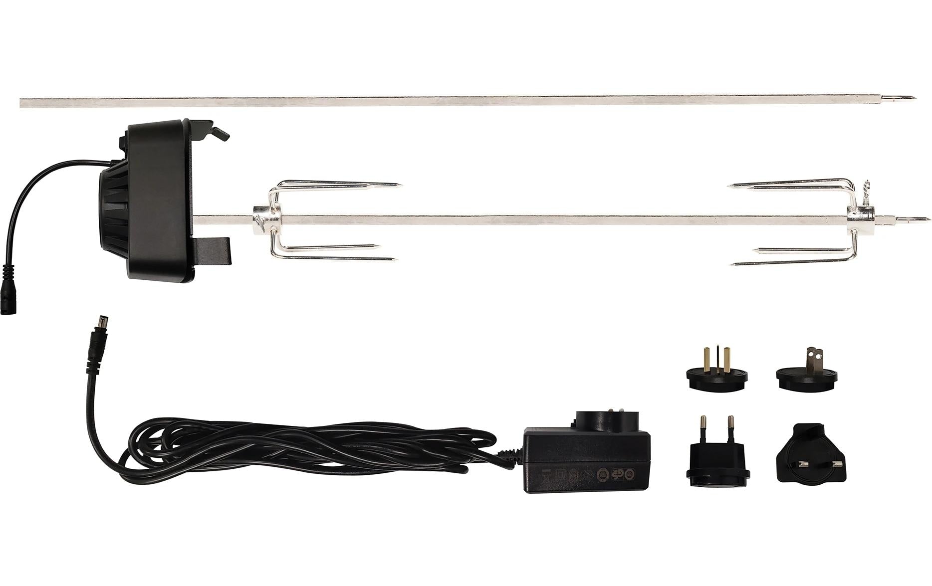 Gravity Series Rotisserie Silber