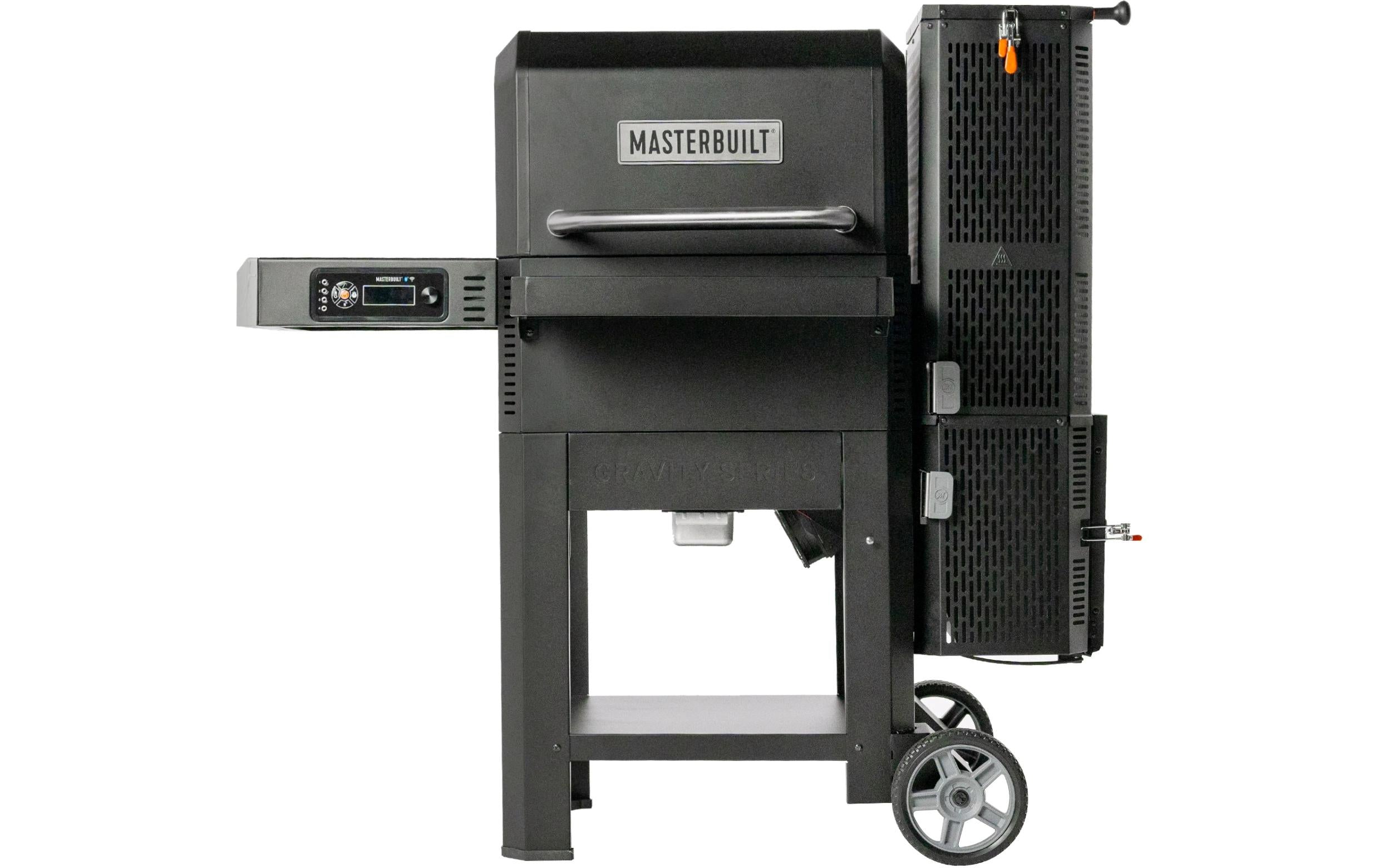 Gravity Series 600 Digital Charcoal Schwarz BBQ + Smoker