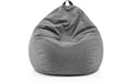 Sitzsack 315 l Comfort Polyester Grau Lumaland