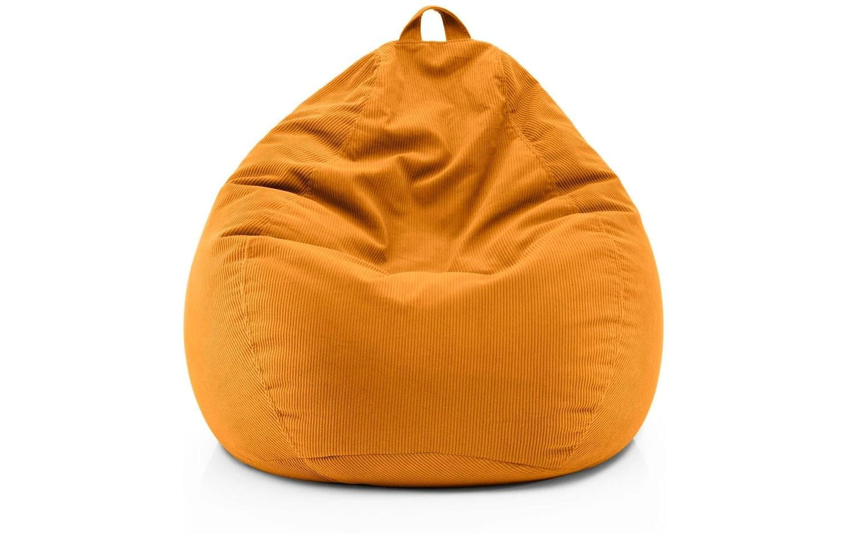 Sitzsack 185 l Comfort Gelb Polyester Lumaland