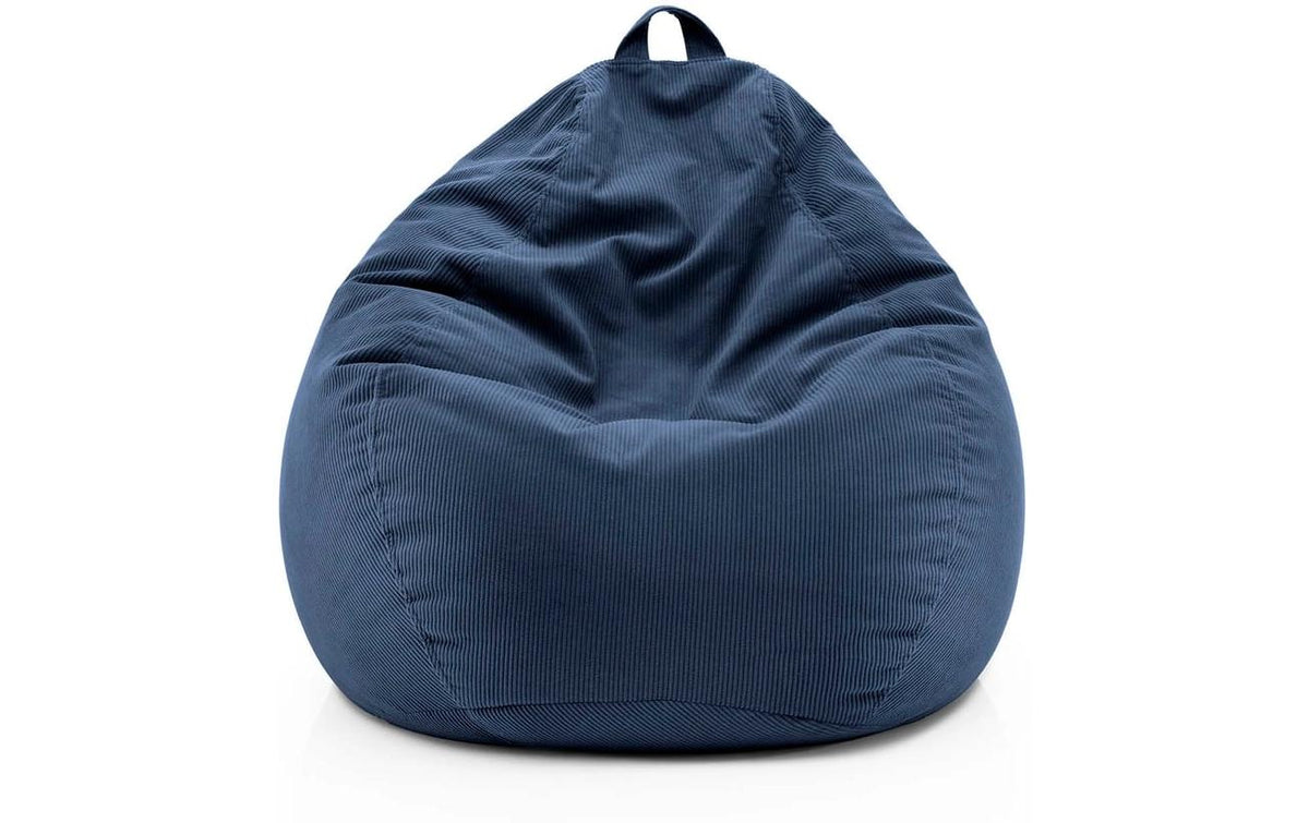 Sitzsack 250 l Comfort Polyester Blau Lumaland