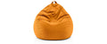 Sitzsack 120 l Comfort Gelb Polyester Lumaland