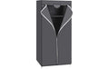 Stoffkleiderschrank mit Reissverschluss Grey von Songmics