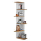VCM Wandregal Balos XL 140 x 37 cm Weiss/Honig-Eiche
