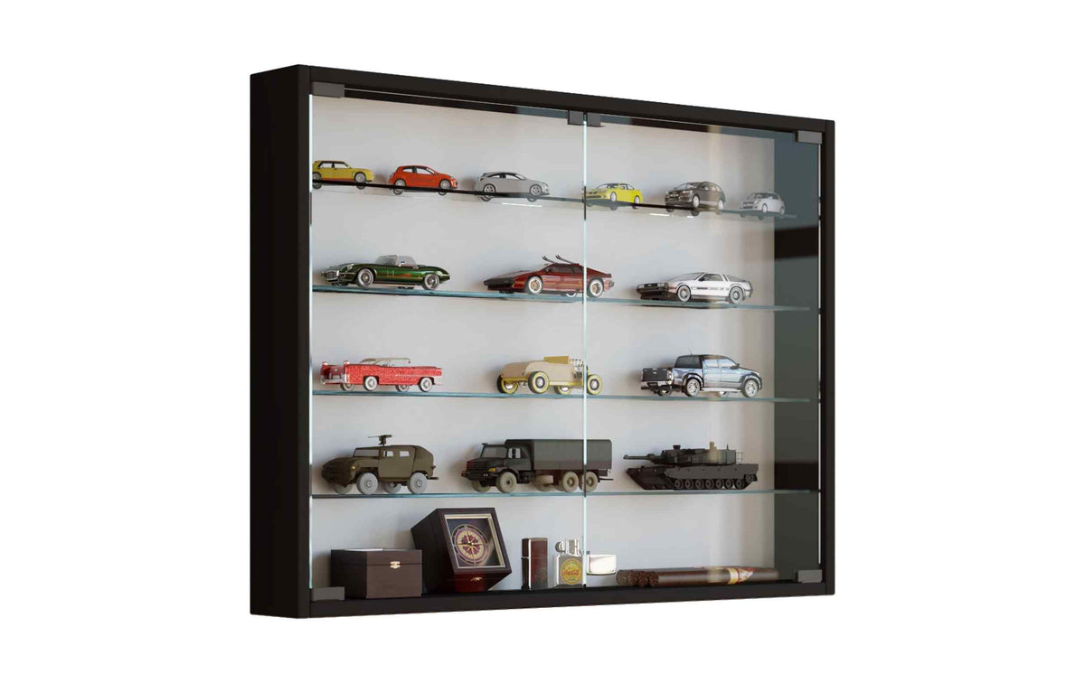 VCM Vitrine Mandosa 80 x 60 cm Weiss
