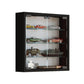 VCM Vitrine Mandosa S 40 x 40 cm Schwarz