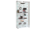 VCM Vitrine Stelas L 59 x 114 cm, Weiss