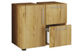 Lavabounterschrank Flandu 61 x 51 cm Honig/Eiche VCM