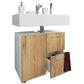 VCM Waschbeckenunterschrank Flandu 61 x 51 cm Honig/Eiche