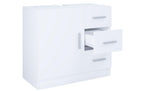 VCM Badzimmer Unterschrank Zalo XL Weiss 63 x 56 cm Holz, Grundmaterial: Holz