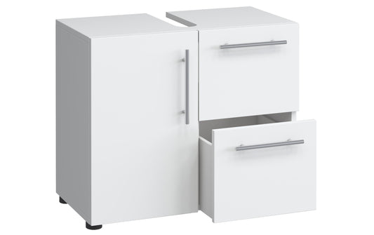 VCM Waschbeckenunterschrank Flandu 61 x 51 cm, Weiss