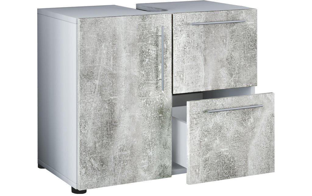 Lavabounterschrank Flandu 61 x 51 cm Honig/Eiche VCM