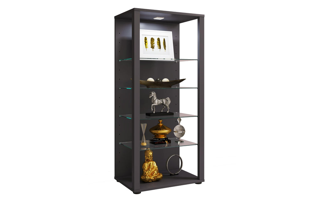 Kommode Glasol III 52x115 cm Schwarz von VCM